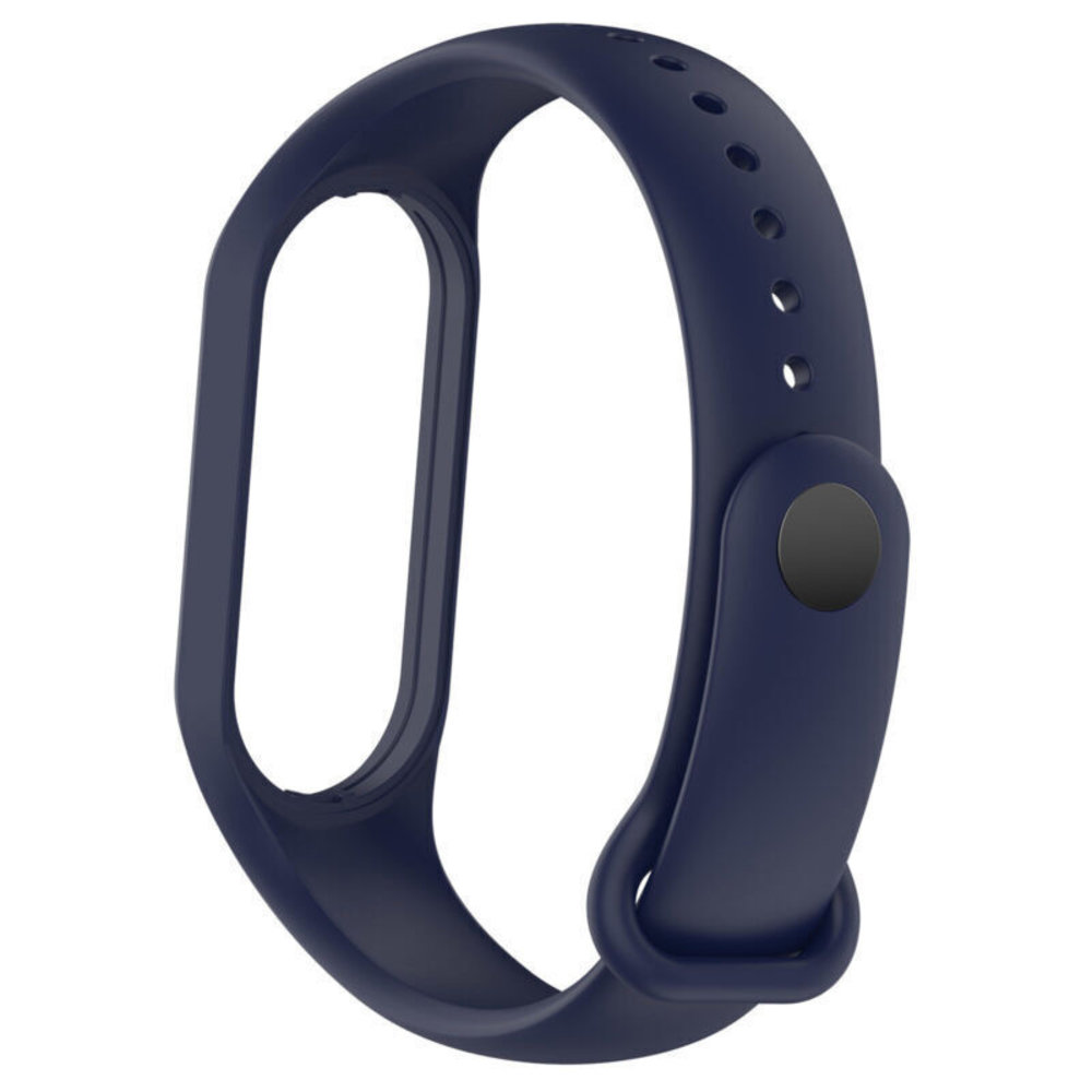 Strap-it Strap-it Bracelet silicone Xiaomi Mi Band 7 (bleu foncé)