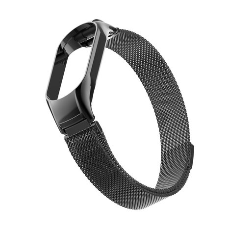 Strap-it Strap-it Bracelet Milanais Xiaomi Mi Band 7 (noir)