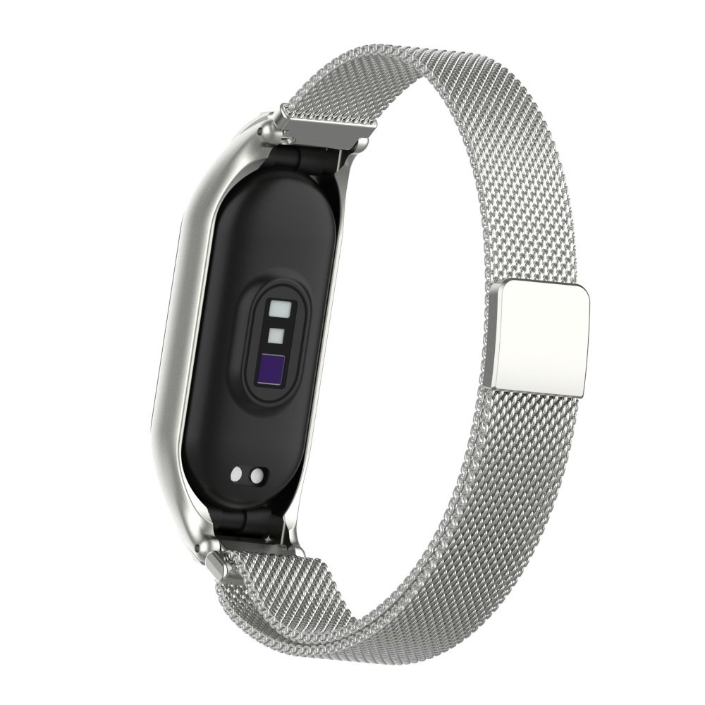 Strap-it Strap-it Bracelet Milanais Xiaomi Mi Band 7 (argent) Strap-it Strap-it Bracelet Milanais Xiaomi Mi Band 7 (argent)