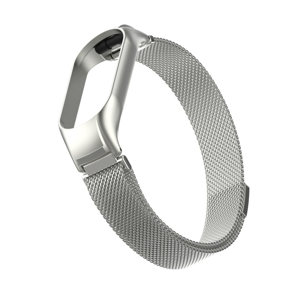 Strap-it Strap-it Bracelet Milanais Xiaomi Mi Band 7 (argent) Strap-it Strap-it Bracelet Milanais Xiaomi Mi Band 7 (argent)