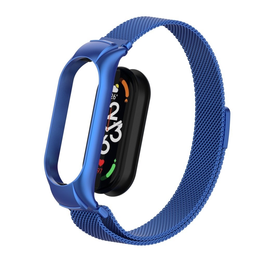 Strap-it Strap-it Bracelet Milanais Xiaomi Mi Band 7 (bleu)