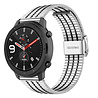 Strap-it Strap-it Bracelet acier inoxydable Xiaomi Amazfit GTR (argent/noir) Strap-it Strap-it Bracelet acier inoxydable Xiaomi Amazfit GTR (argent/noir)