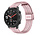 Strap-it Bracelet acier inoxydable Xiaomi Amazfit GTR (rose rose)