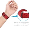 Strap-it Strap-it Bracelet nylon boucle Xiaomi Amazfit GTR (rouge)