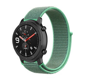 Strap-it Bracelet nylon Xiaomi Amazfit GTR (menthe)