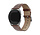 Strap-it Bracelet cuir motif crocodile Huawei Watch GT 2 (marron)