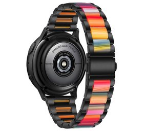 Strap-it Bracelet résine acier Honor Magic Watch 2 (noir/coloré)