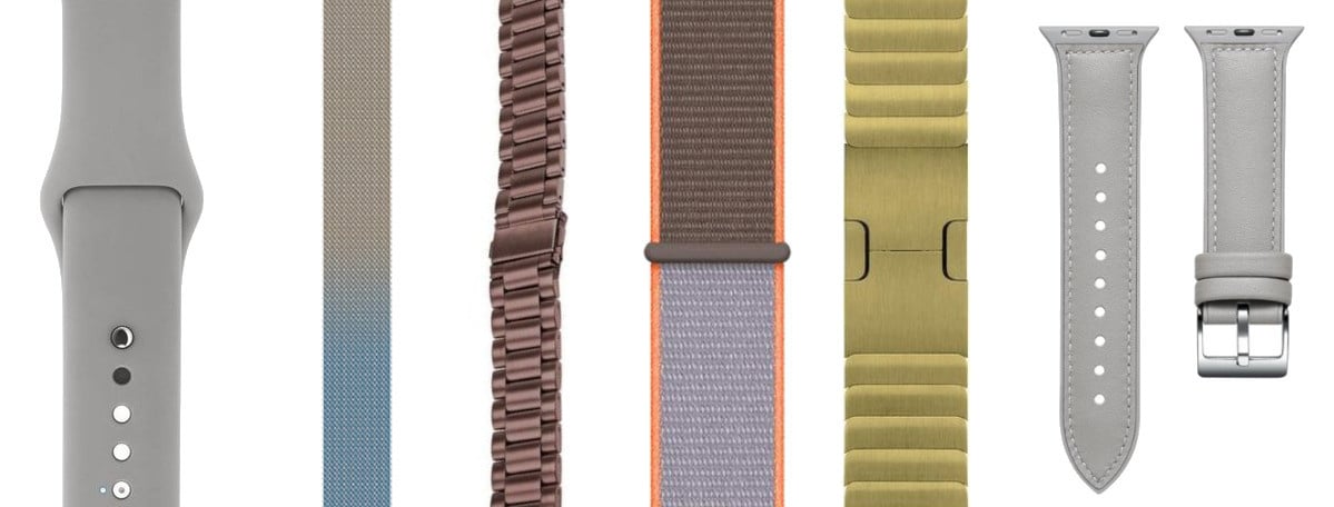 Bracelets Apple Watch différentes