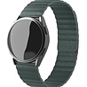 Strap-it Strap-it Samsung Galaxy Watch 4 - Bracelet boucle en cuir 40mm (vert sapin)