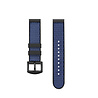 Strap-it Strap-it Samsung Galaxy Watch 4 - Bracelet nylon hybride 40mm (bleu) Strap-it Strap-it Samsung Galaxy Watch 4 - Bracelet nylon hybride 40mm (bleu)