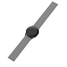 Strap-it Strap-it Samsung Galaxy Watch 4 Classic Bracelet en silicone magnétique 42 mm (Gris/Orange)