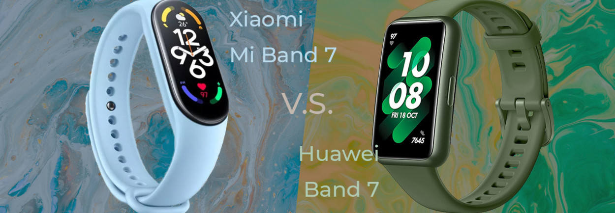 Smartwatch blog - Huawei Band 7 vs Mi Band 7 