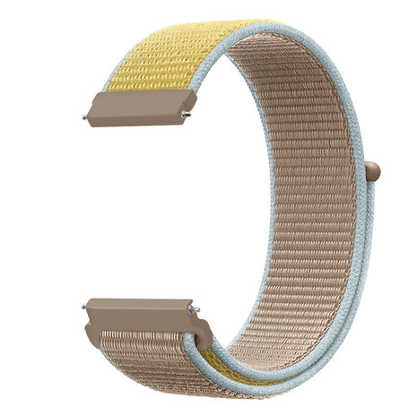 Strap-it Strap-it Bracelet nylon Samsung Galaxy Watch 5 - 40mm (chameau)