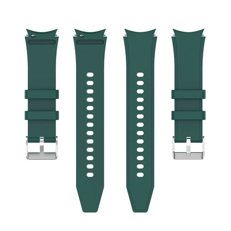 Strap-it Strap-it Bracelet Samsung Galaxy Watch 5 - 40mm silicone (vert foncé)