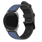 Strap-it Bracelet nylon hybride Samsung Galaxy Watch 5 - 40mm (bleu)
