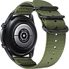 Strap-it Strap-it Bracelet nylon boucle Samsung Galaxy Watch 5 - 44mm (vert)