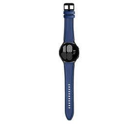 Strap-it Bracelet hybride cuir Samsung Galaxy Watch 5 - 44mm (bleu foncé)