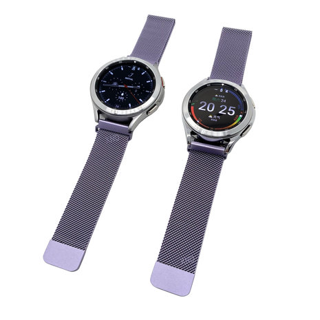 Strap-it Strap-it Bracelet Milanais Samsung Galaxy Watch 5 Pro (violet clair)