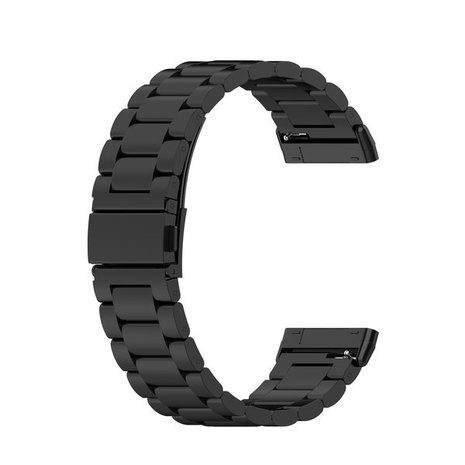 Montre intelligente Versa 4 de Fitbit - Aluminium graphite avec bracelet  Noir