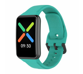 Strap-it Bracelet silicone Oppo Watch Free (aqua)