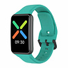 Strap-it Strap-it Bracelet silicone Oppo Watch Free (aqua) Strap-it Strap-it Bracelet silicone Oppo Watch Free (aqua)