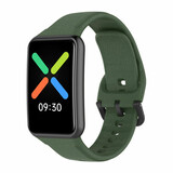 Strap-it Bracelet silicone Oppo Watch Free (vert foncé)