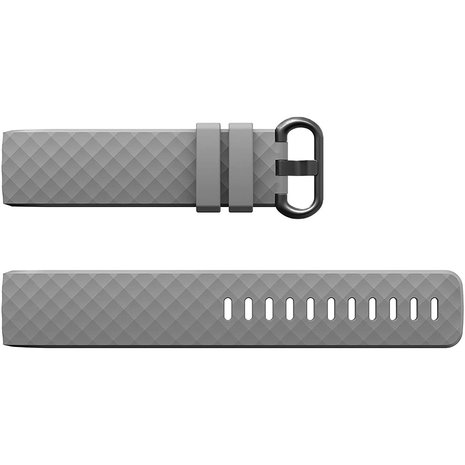 Strap-it Strap-it Bracelet silicone Fitbit Charge 4 (gris)