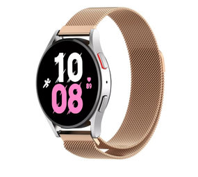Strap-it Bracelet Milanais Samsung Galaxy Watch 5 - 44mm (or rose)