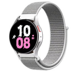 Strap-it Bracelet nylon Samsung Galaxy Watch 5 - 44mm (coquillage)