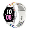 Strap-it Strap-it Bracelet sport Samsung Galaxy Watch 5 - 44mm (blanc/multicolore) Strap-it Strap-it Bracelet sport Samsung Galaxy Watch 5 - 44mm (blanc/multicolore)
