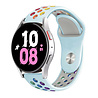 Strap-it Strap-it Bracelet sport Samsung Galaxy Watch 5 - 44mm (bleu clair/multicolore) Strap-it Strap-it Bracelet sport Samsung Galaxy Watch 5 - 44mm (bleu clair/multicolore)
