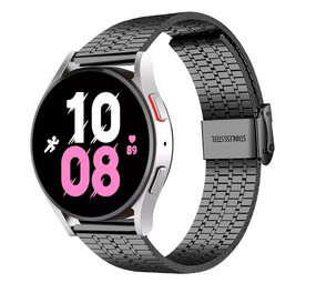 Strap-it Bracelet acier inoxydable Galaxy Watch 5 - 44mm (noir) Strap-it Bracelet acier inoxydable Galaxy Watch 5 - 44mm (noir)