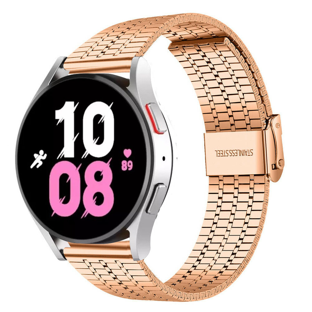 Strap-it Strap-it Bracelet acier inoxydable Galaxy Watch 5 - 44mm (or rose)