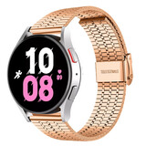 Strap-it Bracelet acier inoxydable Galaxy Watch 5 - 44mm (or rose)