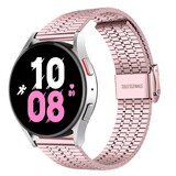 Strap-it Bracelet acier inoxydable Galaxy Watch 5 - 44mm (rose)