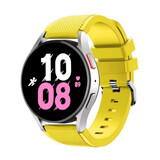 Strap-it Bracelet silicone Samsung Galaxy Watch 5 - 44mm (jaune)