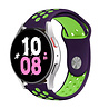 Strap-it Strap-it Bracelet sport Samsung Galaxy Watch 5 - 44mm (violet/vert) Strap-it Strap-it Bracelet sport Samsung Galaxy Watch 5 - 44mm (violet/vert)