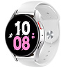 Strap-it Strap-it Bracelet sport Samsung Galaxy Watch 5 - 44mm (blanc) Strap-it Strap-it Bracelet sport Samsung Galaxy Watch 5 - 44mm (blanc)
