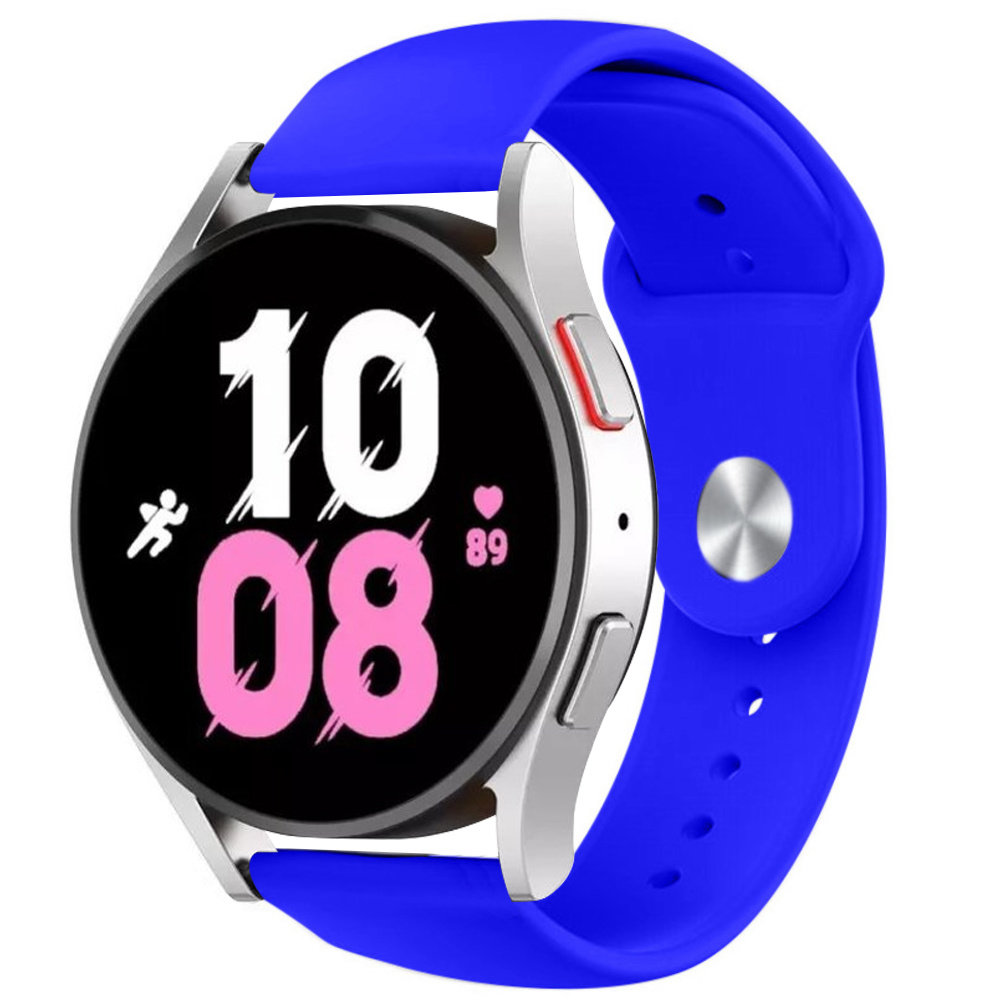 Strap-it Strap-it Bracelet sport Samsung Galaxy Watch 5 - 44mm (bleu) Strap-it Strap-it Bracelet sport Samsung Galaxy Watch 5 - 44mm (bleu)
