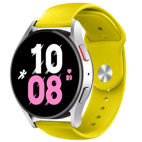 Strap-it Strap-it Bracelet sport Samsung Galaxy Watch 5 - 44mm (jaune)
