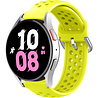 Strap-it Strap-it Bracelet silicone avec trous Samsung Galaxy Watch 5 - 44mm (jaune) Strap-it Strap-it Bracelet silicone avec trous Samsung Galaxy Watch 5 - 44mm (jaune)