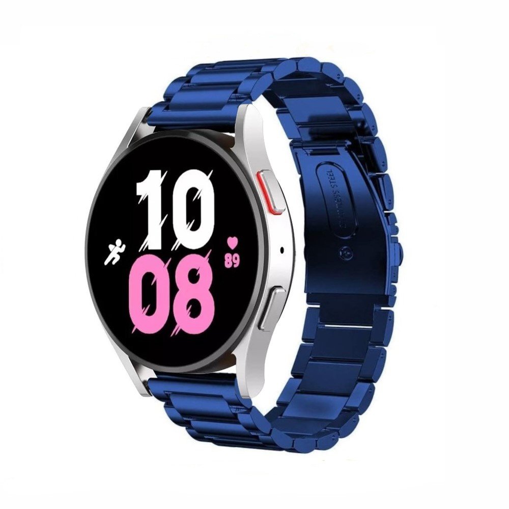 Strap-it Strap-it Bracelet acier Samsung Galaxy Watch 5 - 44mm (bleu)