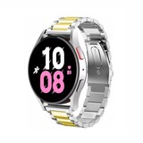 Strap-it Bracelet acier Samsung Galaxy Watch 5 - 44mm (argent/or)