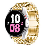 Strap-it Bracelet acier dragon Samsung Galaxy Watch 5 - 44mm (doré)