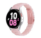 Strap-it Strap-it Bracelet résine Samsung Galaxy Watch 5 - 44mm (rose)