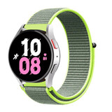 Strap-it Bracelet nylon Samsung Galaxy Watch 5 - 44mm (fluorescent)