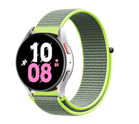 Strap-it Bracelet nylon Samsung Galaxy Watch 5 - 44mm (fluorescent)