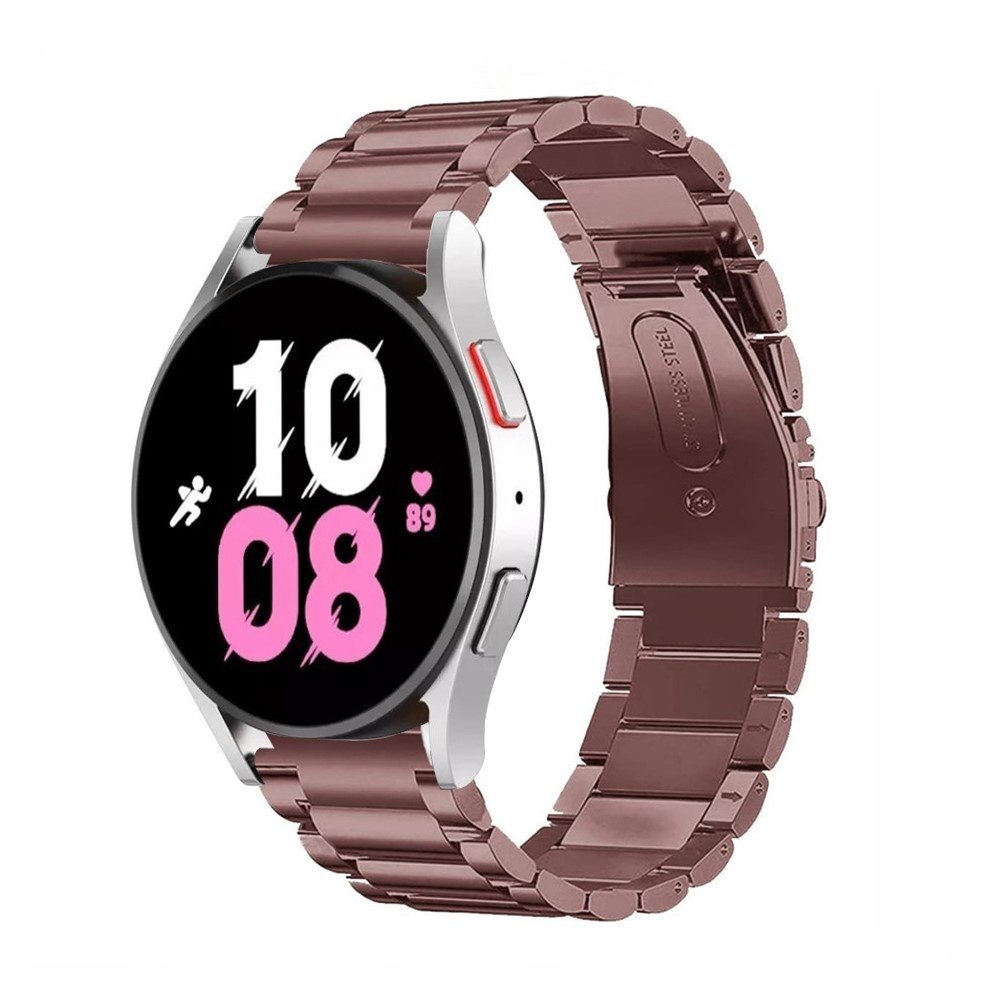 Strap-it Strap-it Bracelet acier Samsung Galaxy Watch 5 - 44mm (bronze-marron)