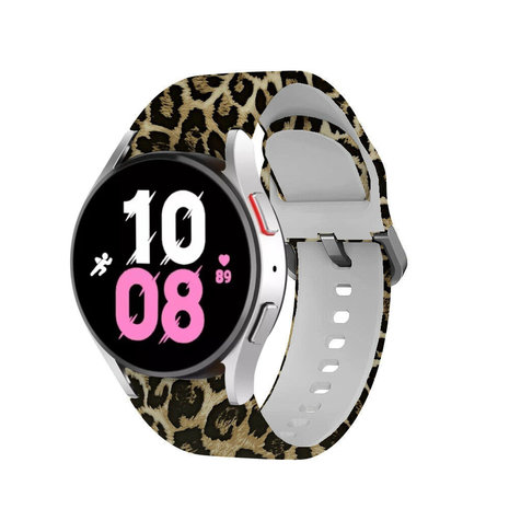 Strap-it Strap-it Bracelet Lucky Leopard Samsung Galaxy Watch 5 - 44mm Strap-it Strap-it Bracelet Lucky Leopard Samsung Galaxy Watch 5 - 44mm