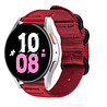 Strap-it Strap-it Bracelet nylon boucle Samsung Galaxy Watch 5 - 44mm (rouge) Strap-it Strap-it Bracelet nylon boucle Samsung Galaxy Watch 5 - 44mm (rouge)
